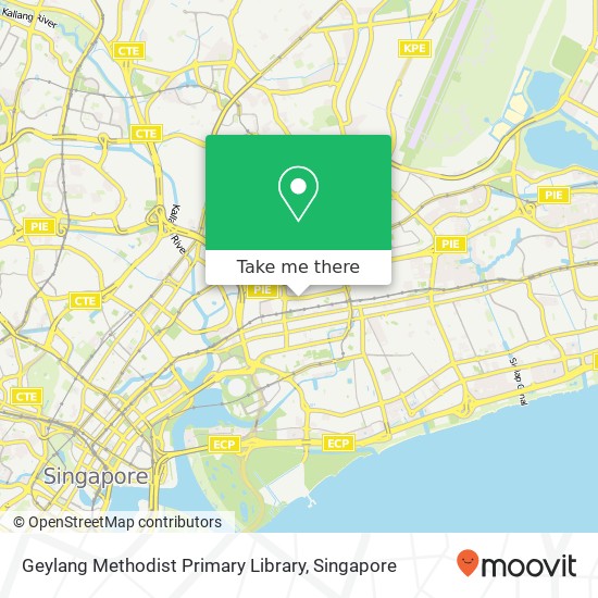 Geylang Methodist Primary Library map