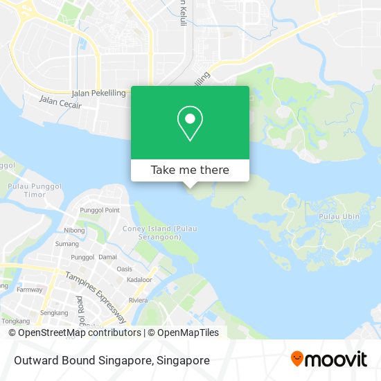 Outward Bound Singapore map