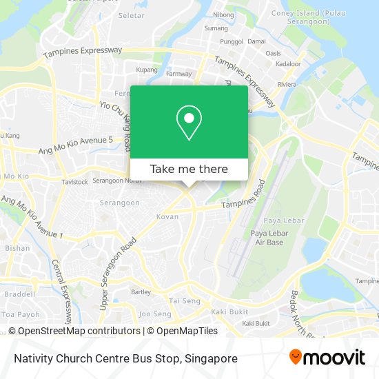 Nativity Church Centre Bus Stop地图
