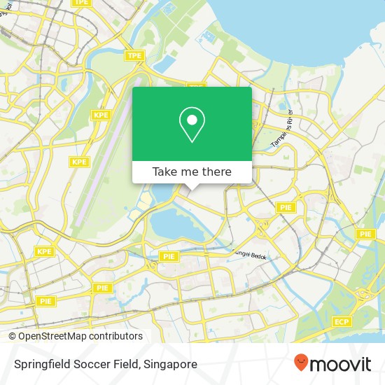 Springfield Soccer Field map