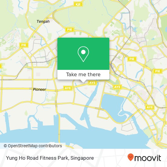 Yung Ho Road Fitness Park map