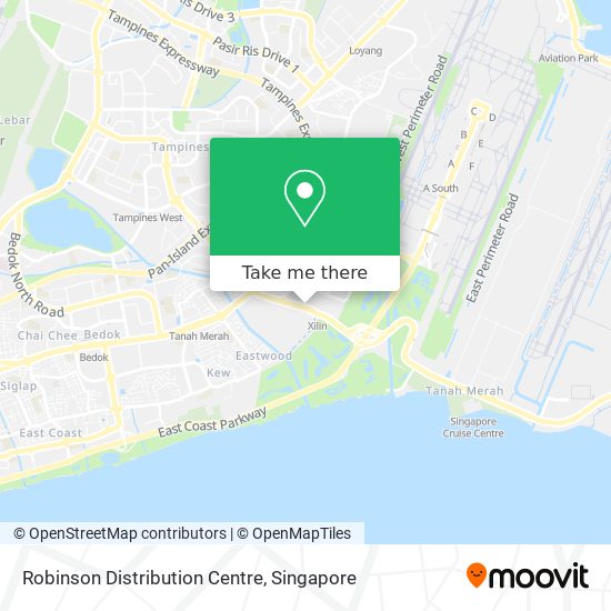 Robinson Distribution Centre地图