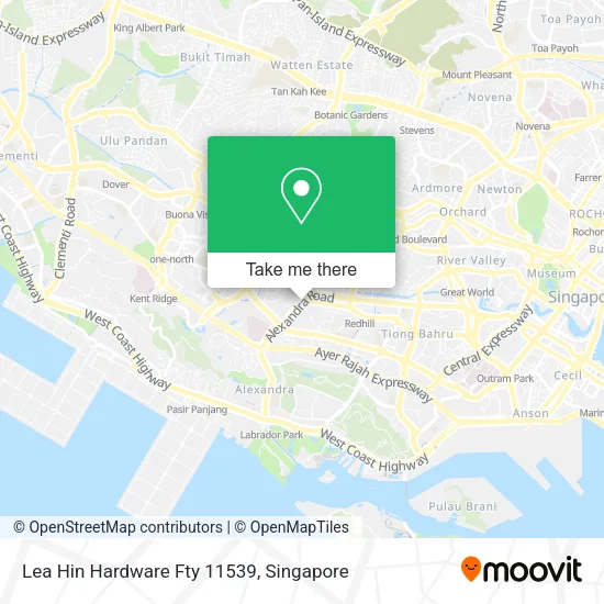 Lea Hin Hardware Fty 11539地图