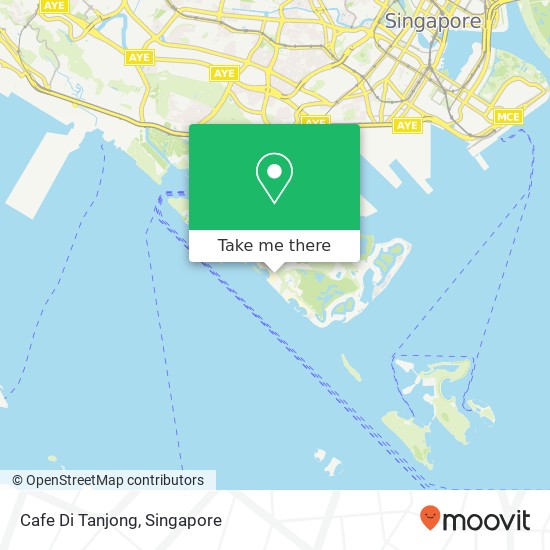 Cafe Di Tanjong map