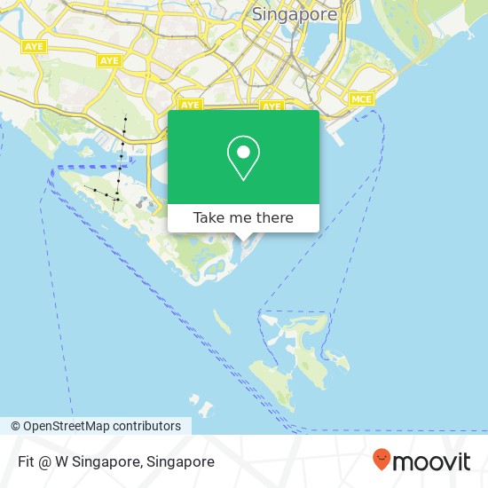 Fit @ W Singapore地图