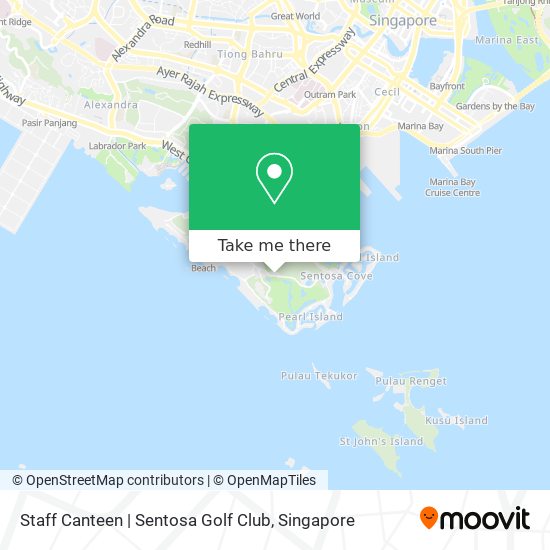 Staff Canteen | Sentosa Golf Club地图