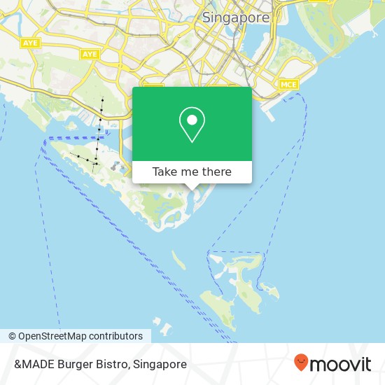 &MADE Burger Bistro map
