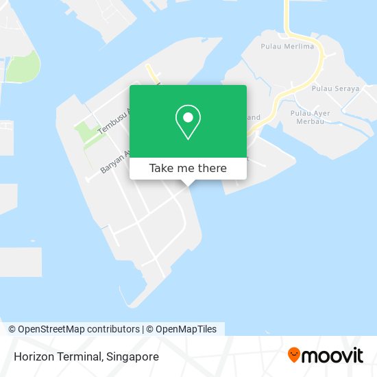 Horizon Terminal map