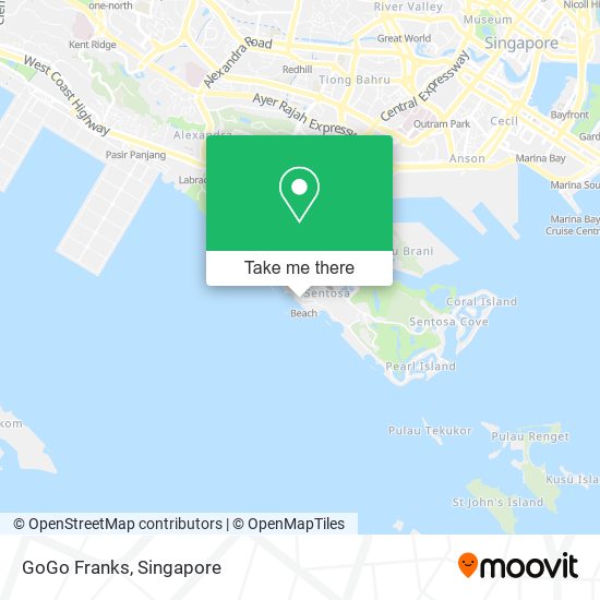 GoGo Franks map