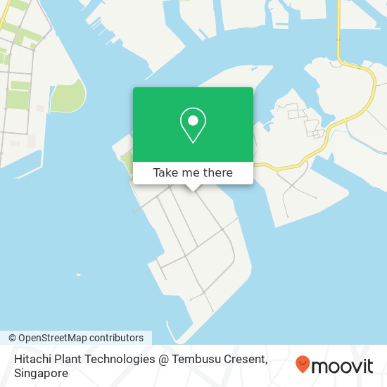 Hitachi Plant Technologies @ Tembusu Cresent地图