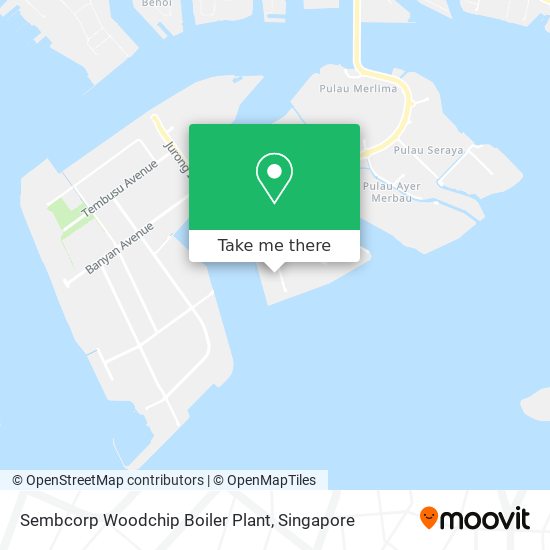 Sembcorp Woodchip Boiler Plant map
