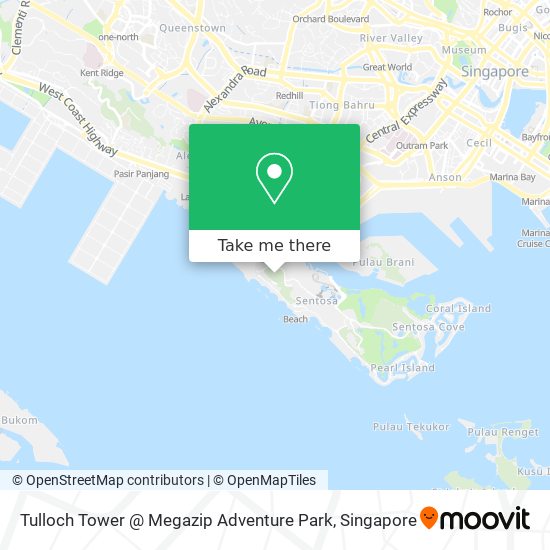 Tulloch Tower @ Megazip Adventure Park map