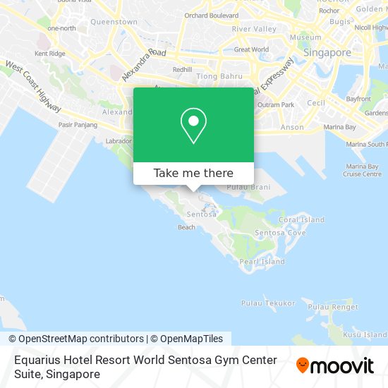 Equarius Hotel Resort World Sentosa Gym Center Suite地图