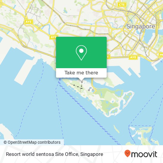 Resort world sentosa Site Office地图