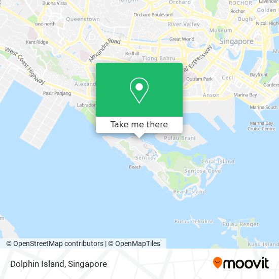 Dolphin Island map