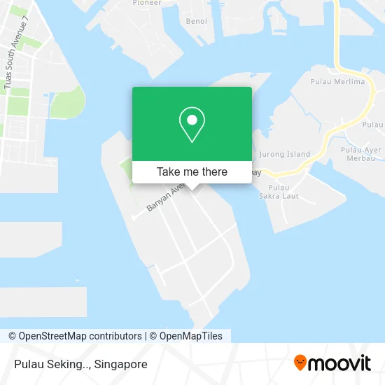 Pulau Seking.. map