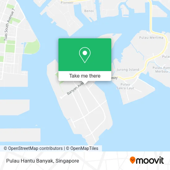 Pulau Hantu Banyak地图