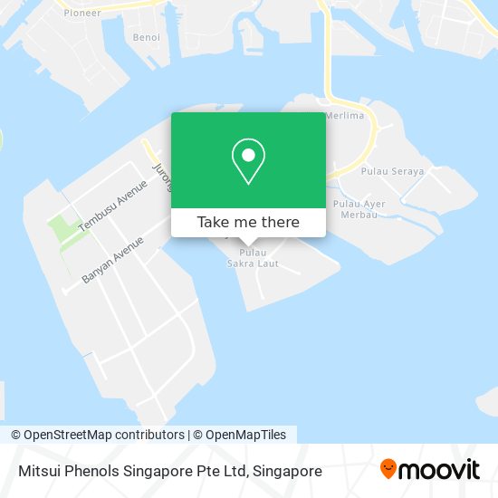 Mitsui Phenols Singapore Pte Ltd map