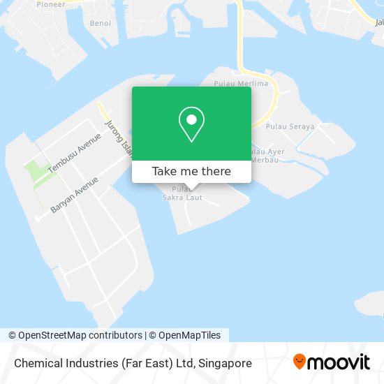 Chemical Industries (Far East) Ltd map