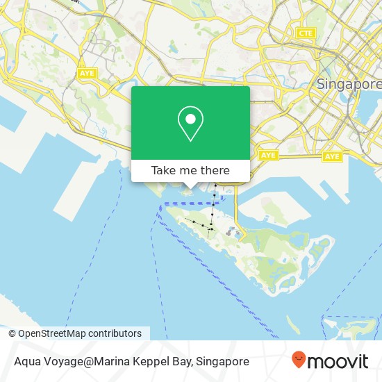 Aqua Voyage@Marina Keppel Bay map