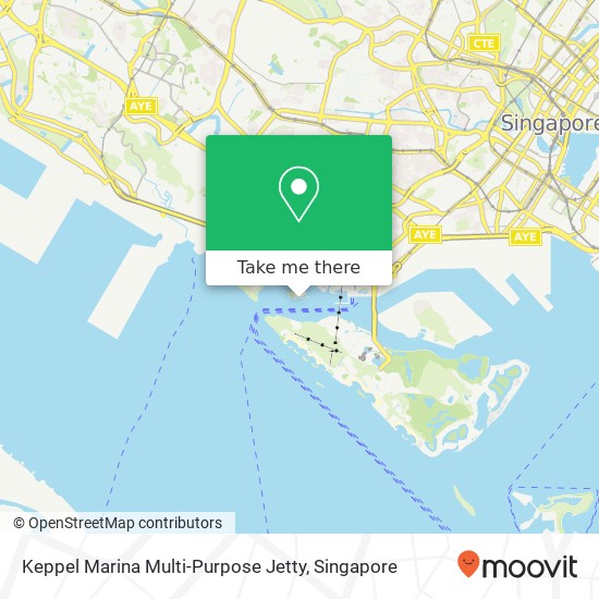 Keppel Marina Multi-Purpose Jetty map