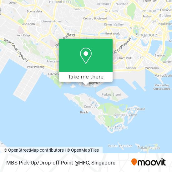 MBS Pick-Up / Drop-off Point @HFC地图