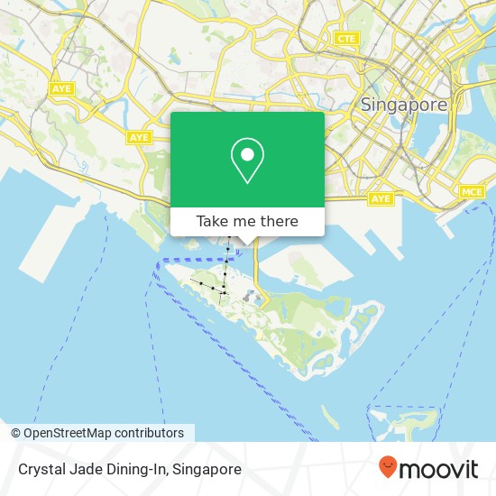 Crystal Jade Dining-In map