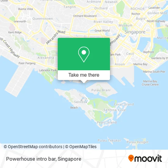 Powerhouse intro bar map