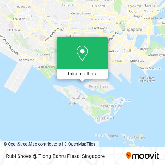 Rubi Shoes @ Tiong Bahru Plaza map