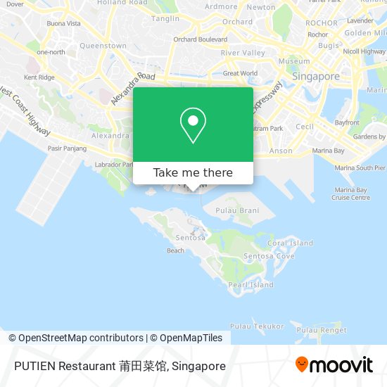 PUTIEN Restaurant 莆田菜馆 map