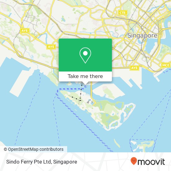 Sindo Ferry Pte Ltd map