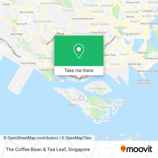 The Coffee Bean & Tea Leaf地图
