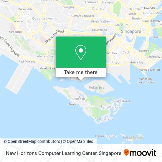 New Horizons Computer Learning Center map