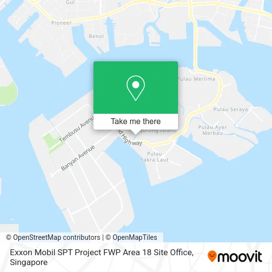 Exxon Mobil SPT Project FWP Area 18 Site Office地图