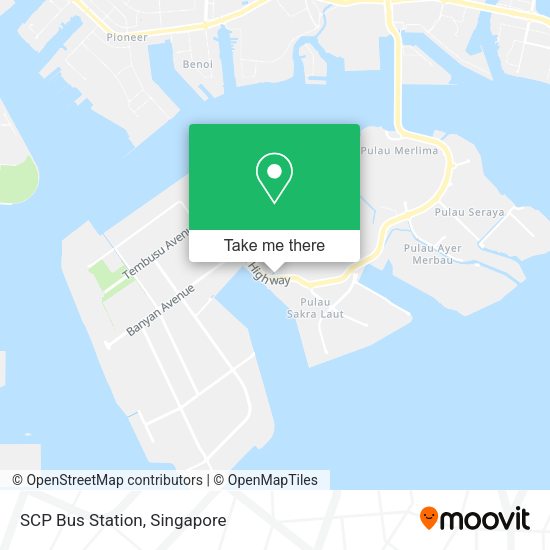 SCP Bus Station map