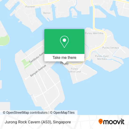 Jurong Rock Cavern (AS3)地图