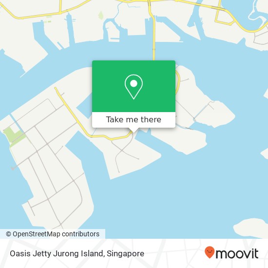 Oasis Jetty Jurong Island map