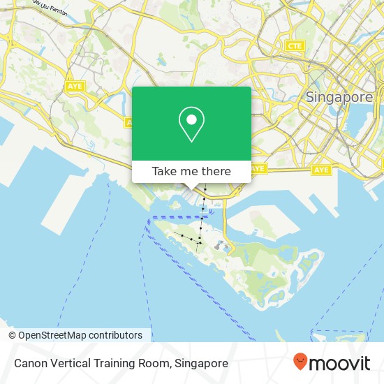 Canon Vertical Training Room map