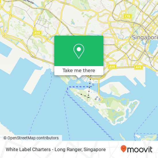 White Label Charters - Long Ranger map