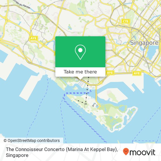 The Connoisseur Concerto (Marina At Keppel Bay) map