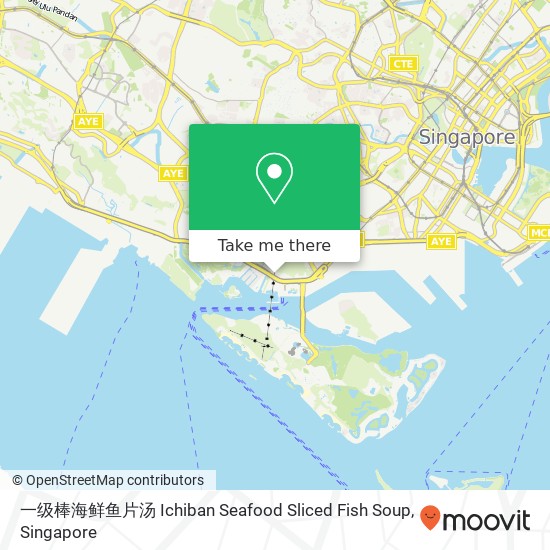 一级棒海鲜鱼片汤 Ichiban Seafood Sliced Fish Soup map