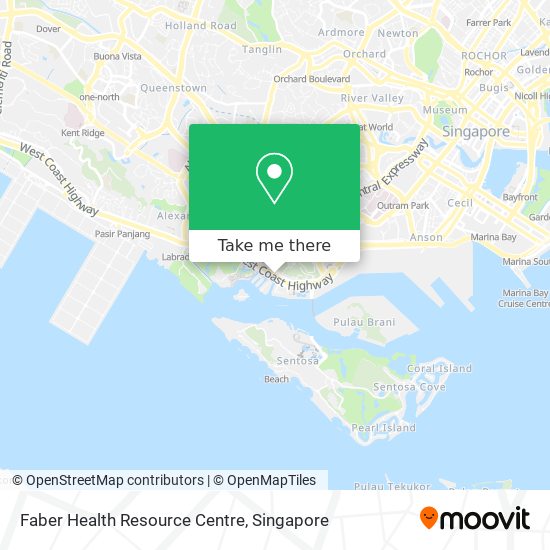 Faber Health Resource Centre map