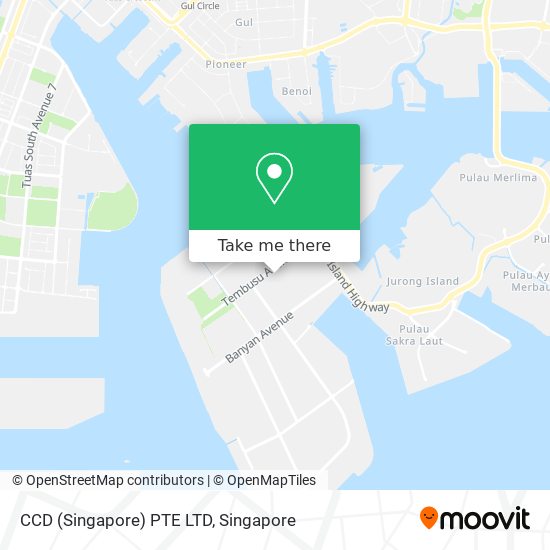 CCD (Singapore) PTE LTD map