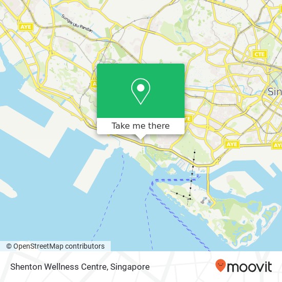 Shenton Wellness Centre地图