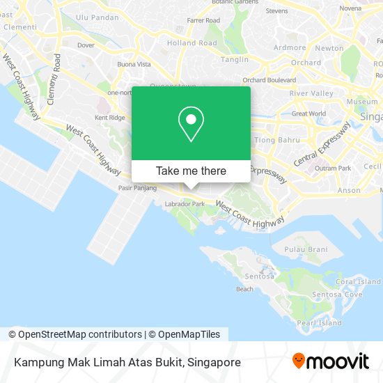 Kampung Mak Limah Atas Bukit map