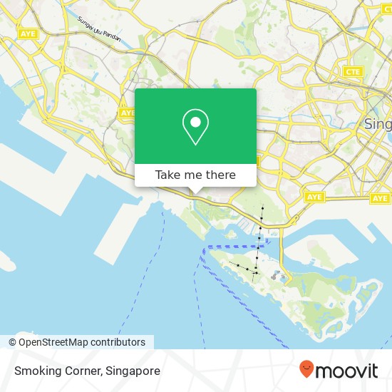 Smoking Corner map