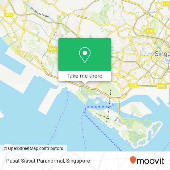 Pusat Siasat Paranormal map