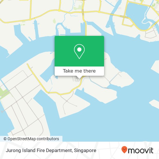 Jurong Island Fire Department map