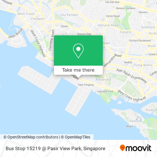 Bus Stop 15219 @ Pasir View Park map