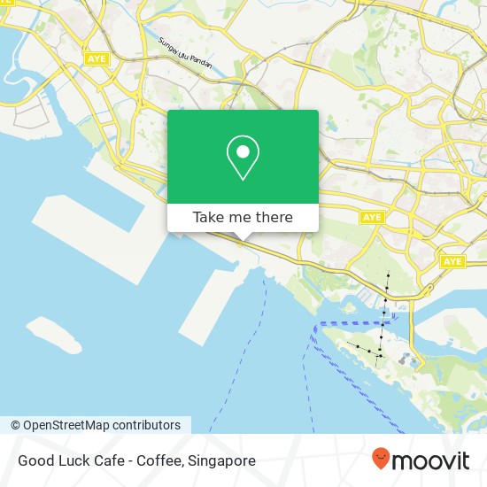 Good Luck Cafe - Coffee map